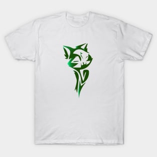 green cat t-shirt T-Shirt